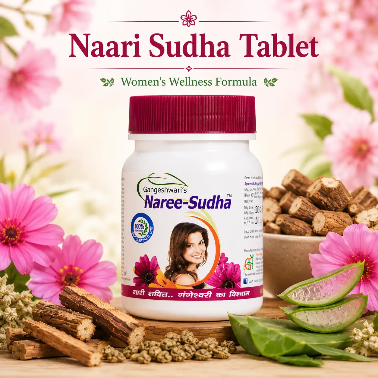 Naari Sudha Tablet – Ayurvedic Women's Wellness & Hormonal Balance Formula